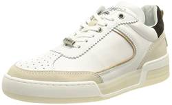 Shabbies Amsterdam Damen SHS1172 Sneaker, White Offwhite Silver Black, 36 EU von Fred de la Bretoniere