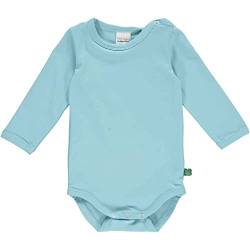 Fred's World by Green Cotton Baby Boys Alfa l/s Body Base Layer, Point Blue, 74 von Fred's World by Green Cotton