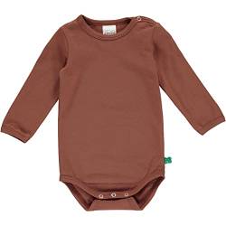 Fred's World by Green Cotton Baby Boys Alfa l/s Body and Toddler Sleepers, Root, 92 von Fred's World by Green Cotton