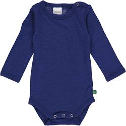 Fred's World by Green Cotton Baby Boys Wool Body Base Layer, Deep Blue, 62 von Fred's World by Green Cotton