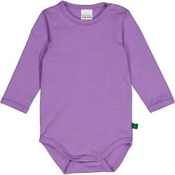Fred's World by Green Cotton Baby Girls Alfa l/s Body Base Layer, Deep Lavender, 98 von Fred's World by Green Cotton