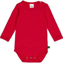Fred's World by Green Cotton Baby Girls Alfa l/s Body Base Layer, Salsa, 80 von Fred's World by Green Cotton