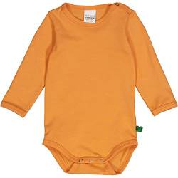 Fred's World by Green Cotton Baby Girls Alfa l/s Body Base Layer, Tangerine, 86 von Fred's World by Green Cotton