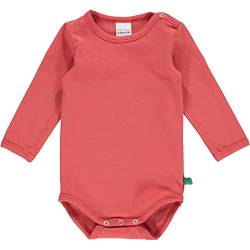 Fred's World by Green Cotton Baby Girls Alfa l/s Body and Toddler Sleepers, Cranberry, 86 von Fred's World by Green Cotton