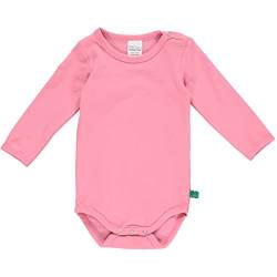 Fred's World by Green Cotton Baby Girls Alfa l/s Body and Toddler Sleepers, Pink, 86 von Fred's World by Green Cotton