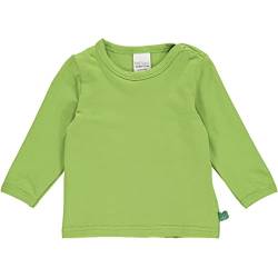 Fred's World by Green Cotton Baby - Jungen Alfa L/S Baby T Shirt, Lime, 68 EU von Fred's World by Green Cotton