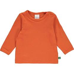 Fred's World by Green Cotton Baby - Jungen Alfa L/S Baby T Shirt, Mandarin, 68 EU von Fred's World by Green Cotton