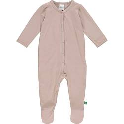 Fred's World by Green Cotton Baby - Mädchen Alfa Bodysuit With Feet Baby and Toddler Sleepers, Rose Wood, 74 EU von Fred's World by Green Cotton