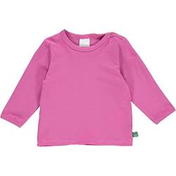 Fred's World by Green Cotton Baby - Mädchen Alfa L/S Baby T Shirt, Fuchsia, 86 EU von Fred's World by Green Cotton