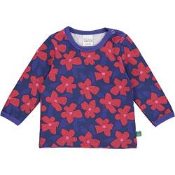 Fred's World by Green Cotton Baby - Mädchen Pow L/S Baby T Shirt, Energy Blue/Lollipop/Fuchsia/Deep Blue, 74 EU von Fred's World by Green Cotton
