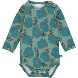 Fred's World by Green Cotton Baby - Mädchen Power L/S Body Baby and Toddler Sleepers, Mineral, 98 EU von Fred's World by Green Cotton