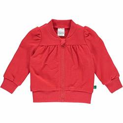 Fred's World by Green Cotton Baby - Mädchen Puff Zip Jacket Baby Cardigan Sweater, Lollipop, 98 EU von Fred's World by Green Cotton