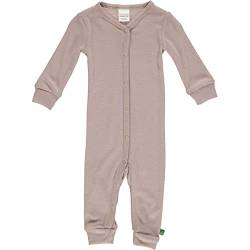 Fred's World by Green Cotton Baby - Mädchen Wool Bodysuit Baby and Toddler Sleepers, Rose Wood, 62 EU von Fred's World by Green Cotton
