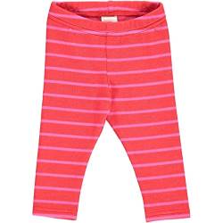 Fred's World by Green Cotton Baby - Mädchen stripe baby Leggings, Lollipop/Fucshia, 92 EU von Fred's World by Green Cotton