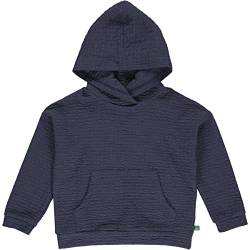 Fred's World by Green Cotton Boy's Jacquard Pocket Hoodie T-Shirts and Tops, Night Blue, 110 von Fred's World by Green Cotton