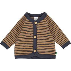 Fred's World by Green Cotton Boy's Stripe Cardigan T-Shirts and Tops, Night Blue, 86 von Fred's World by Green Cotton