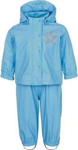 Fred's World by Green Cotton Boys Rainwear Set Baby Rain Jacket, Bunny Blue, 92 von Fred's World by Green Cotton