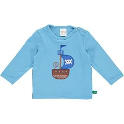 Visit the Fred's World by Green Cotton Store Baby Boys Pirate Print l/s T-Shirt, Bunny Blue, 98 von Fred's World by Green Cotton