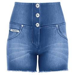 FREDDY Damen-Shorts, Push Up WR.UP®, mit hoher Taille, umweltfreundlich, J4b, XS von Freddy