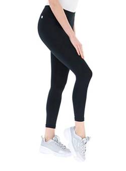 FREDDY - Superfit Leggings 7/8, technisches, atmungsaktives Gewebe, recycelt, Schwarz , XS von Freddy