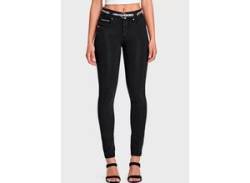 Shapingleggings FREDDY "NOW Skinny" Gr. XS, N-Gr, schwarz (black) Damen Hosen von Freddy