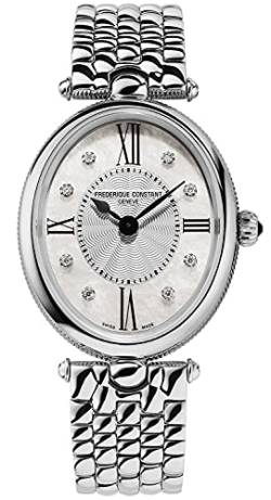 Frederique Constant Analog Modell FC Art Deco Q Stahl Silber Armband Marke FC-200RMPW2V6B von Frederique Constant