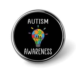 Freecustom Emaille-Pins für Autismus, Bewusstseinsnadeln für Rucksäcke, Autismus, Mama, Autismus, Herzknöpfe, künstlerischer Autismus, Kind, Autismus, Stolz, Belohnungsnadel für Studenten, Kinder, von Freecustom