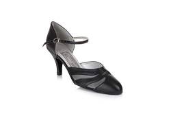 Freed of London Damen Betty Tanzschuh, Schwarz von Freed of London