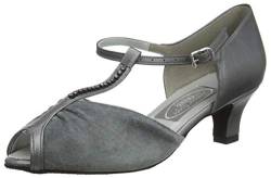 Freed of London Damen Topas Tanzschuh, Silber, 38 EU Weit von Freed of London