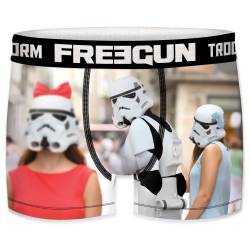 Freegun Star Wars Herren Boxershorts Funny Stormtrooper Krieg der Sterne Meme Druck 1er Pack S M L XL XXL von Freegun