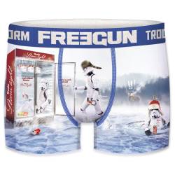 Freegun Star Wars Herren Boxershorts Funny Stormtrooper Krieg der Sterne Meme Druck 1er Pack S M L XL XXL von Freegun