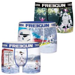 Freegun Star Wars Herren Boxershorts Funny Stormtrooper Krieg der Sterne Meme Druck 3er Pack S M L XL XXL von Freegun