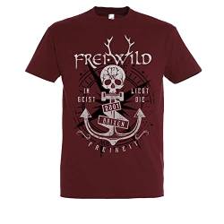Frei.Wild - Freiheit, T-Shirt (bordaux) von Frei.Wild