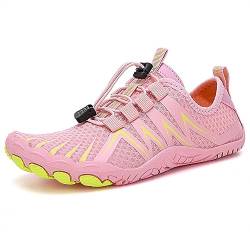 Freiluftkind Das Original Feel Pro 2.0 rutschfeste Barfußschuhe (Pink/Größe EU 40) – der perfekte Barfußschuh für Dein Abenteuer – Barfusslaufschuhe Barfuss Schuhe von Freiluftkind