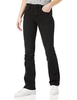 French Connection Damen Conscious Stretch Demi-Stiefel Jeans, Schwarz, 38 von French Connection