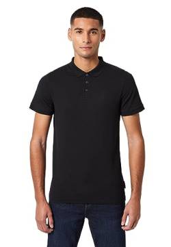 French Connection Herren Kurzarm Polo Shirt T-Shirt Tee Top Schwarz XL von French Connection