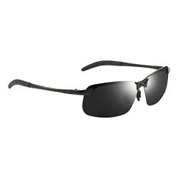 freneci Nacht fahr Brille Anti blendung polarisiert-nachtsicht Brille für Fahren Fahrrad Angeln polarisierte linse Nacht Brille für männer & Frauen - Schwarz Polarisierte von Freneci