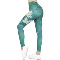 Frentree Leggings für Damen, Lange Sport Leggings, High Waist, Yoga Hose in vielen Farben, Laufhose mit hohem Komfort von Frentree