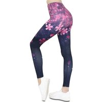 Frentree Leggings für Damen, Lange Sport Leggings, High Waist, Yoga Hose in vielen Farben, Laufhose mit hohem Komfort von Frentree