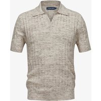 Frescobol Carioca  - Strick-Poloshirt | Herren (L) von Frescobol Carioca