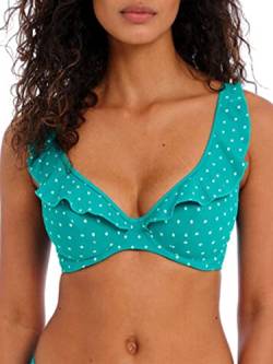 Freya Damen Standard Jewel Cove Bügel-Bikinioberteil mit hohem Apex, Marin, 75 J von Freya