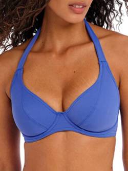 Freya Damen Standard Jewel Cove Neckholder Bikinioberteil mit Bügel, Azurblau, 80D von Freya