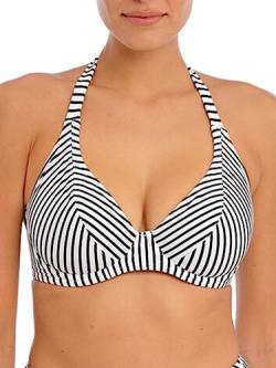 Freya Jewel Cove Damen Bikinioberteil mit Bügel, Streifen Schwarz, 85E von Freya