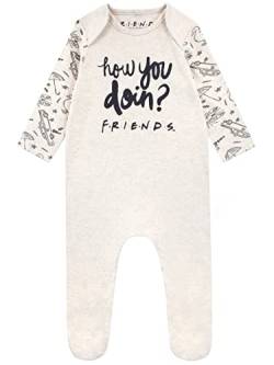 Friends Unisex Baby Schlafanzug für Jungen oder Mädchen Beige 86 von Friends