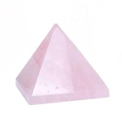 Frienemy Home Presents Rosequarzpyramidenkristallpyramide Reiki Heilungsstein Pyramid Chakra Steinpyramide, Farbe Pink, Größe 50 Mm Plus #Frienemy-2647 von Frienemy Home