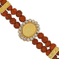 Frienemy Presents Rudraksh Sai Baba Armband #Sr-1598#Frienemy-1598 von Frienemy Home