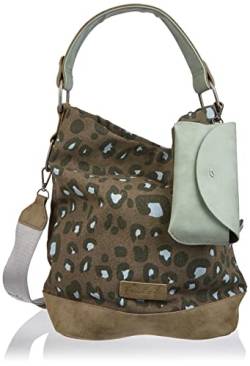 Fritzi aus Preussen Damen Izzy07 Olga Canvas Leo Jungle Shopper von Fritzi aus Preussen