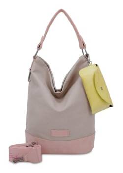 Fritzi aus Preussen Damen Izzy07 Olga Canvas Sand Hobo von Fritzi aus Preussen