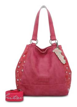 Fritzi aus Preussen Damen Joy01 Vintage Mix Leo Pink Shopper von Fritzi aus Preussen