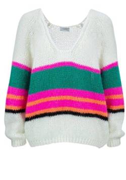 Frogbox Damen Pullover Cindy Multicolor (90) S von Frogbox